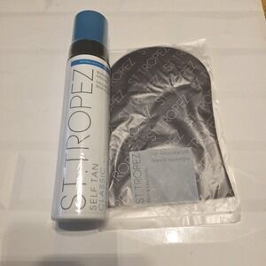 ST. TROPEZ Self Tan Classic Bronzing Mousse, 8 Fl Oz / 240mL, New W/ Mitt
